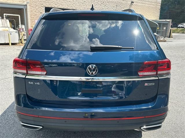 Photo of 2021 Tourmaline Blue Metallic Volkswagen Atlas