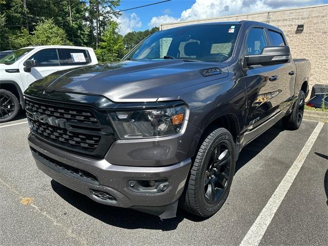 Photo of 2022 Granite Crystal Clearcoat Metallic RAM 1500
