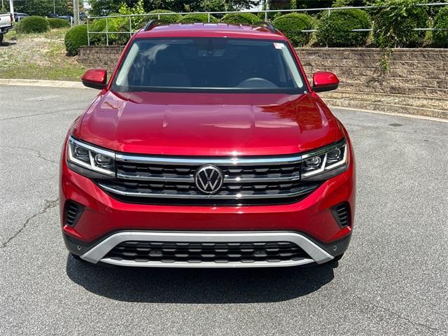 Photo of 2021 Aurora Red Metallic Volkswagen Atlas