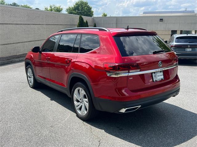 Photo of 2021 Aurora Red Metallic Volkswagen Atlas