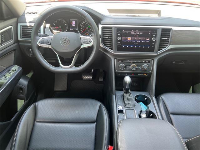 Photo of 2021 Aurora Red Metallic Volkswagen Atlas