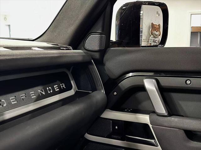 Photo of 2022 Santorini Black Metallic Land Rover Defender