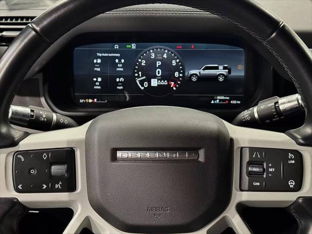 Photo of 2022 Santorini Black Metallic Land Rover Defender