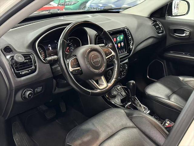 Photo of 2021 Pearl White Tri-Coat Jeep Compass