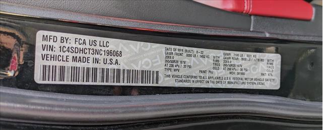 Photo of 2022 DB Black Clearcoat Dodge Durango