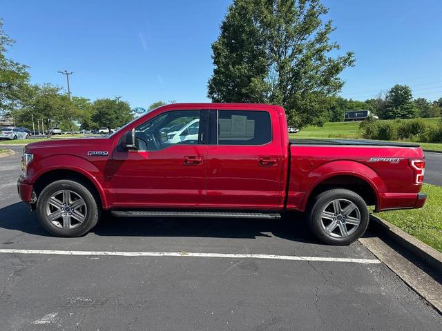 Photo of 2018 Ruby Red Metallic Tinted Clearcoat Ford F-150