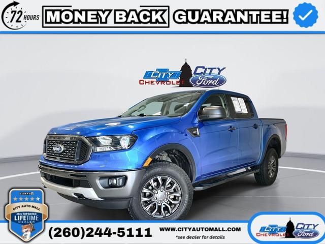 Photo of 2022 Velocity Blue Metallic Ford Ranger
