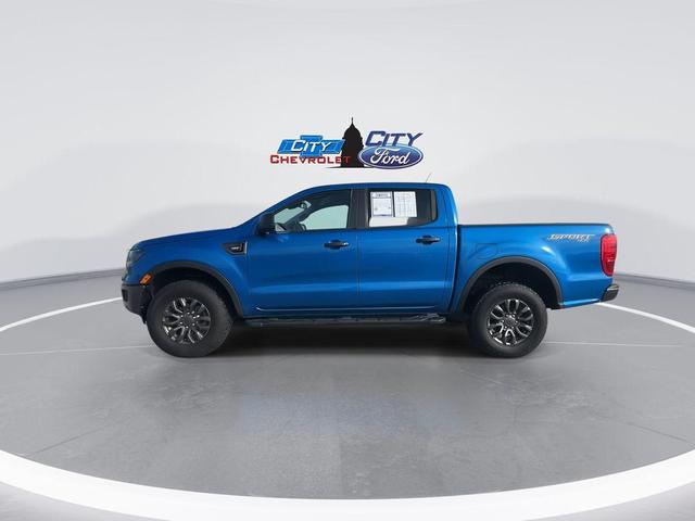 Photo of 2022 Velocity Blue Metallic Ford Ranger