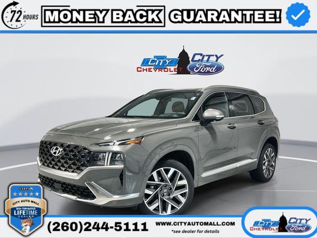Photo of 2022 Hampton Gray Hyundai SANTA FE