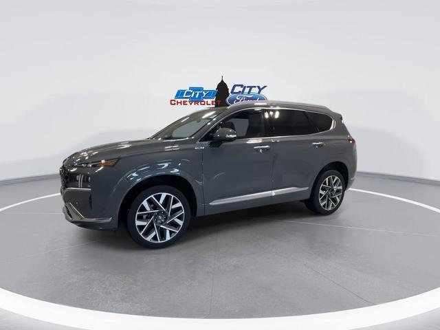 Photo of 2022 Hampton Gray Hyundai SANTA FE