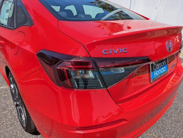 Photo of 2025 Rallye Red Honda Civic Hybrid