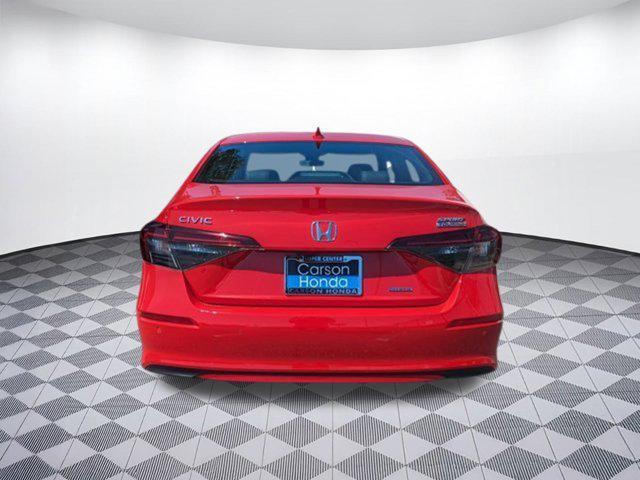 Photo of 2025 Rallye Red Honda Civic Hybrid