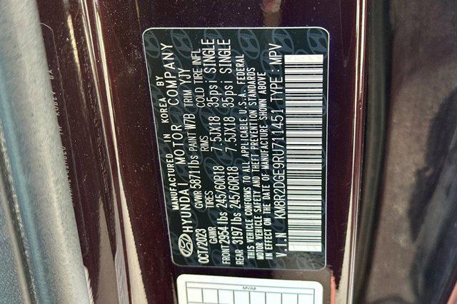 Photo of 2024 Sierra Burgundy Hyundai PALISADE