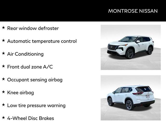 Photo of 2025 White Pearl Nissan Rogue