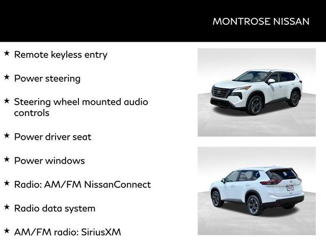 Photo of 2025 White Pearl Nissan Rogue
