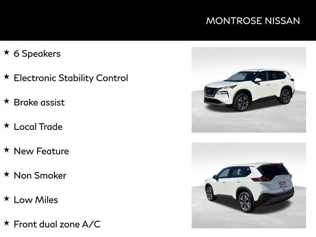 Photo of 2021 Pearl White Tricoat Nissan Rogue