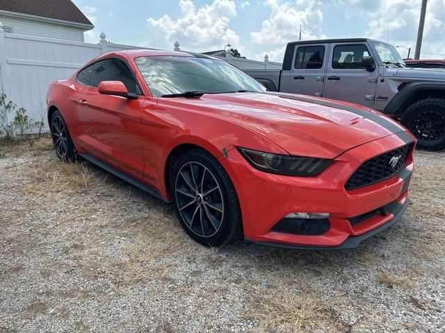 Photo of 2015 Orange Ford Mustang