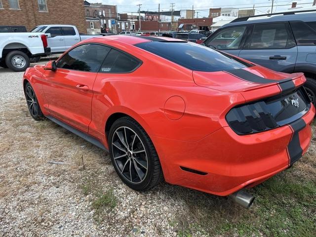 Photo of 2015 Orange Ford Mustang