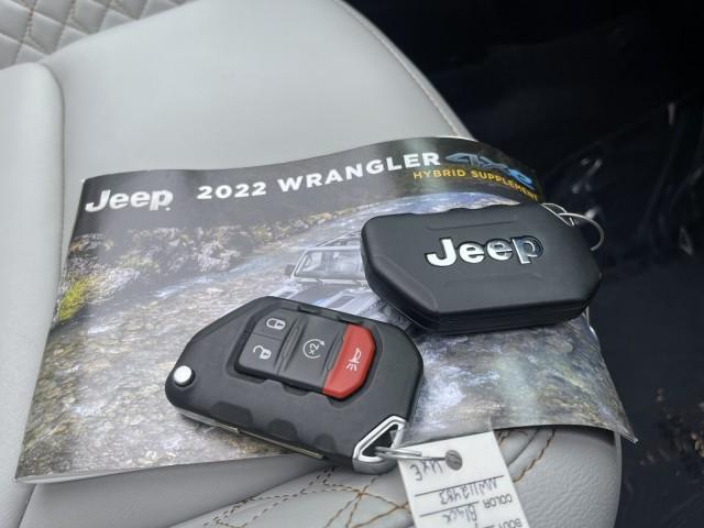 Photo of 2022 Black Clearcoat Jeep Wrangler Unlimited 4xe