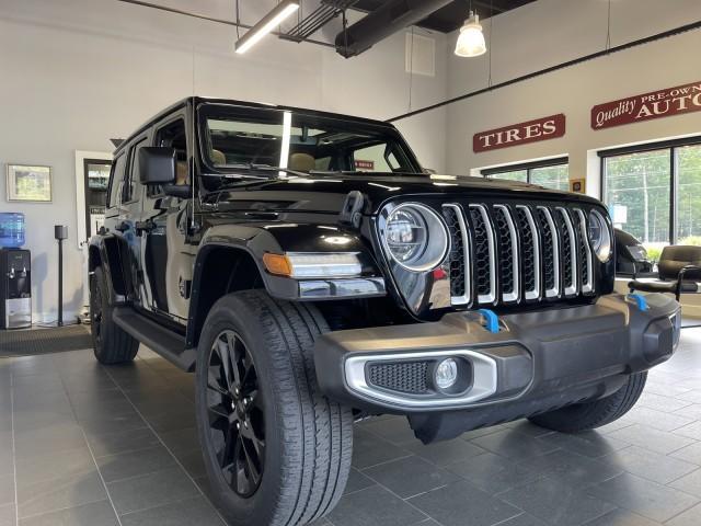 Photo of 2022 Black Clearcoat Jeep Wrangler Unlimited 4xe