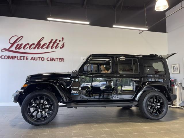 Photo of 2022 Black Clearcoat Jeep Wrangler Unlimited 4xe