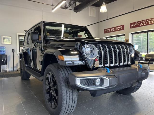 Photo of 2022 Black Clearcoat Jeep Wrangler Unlimited 4xe