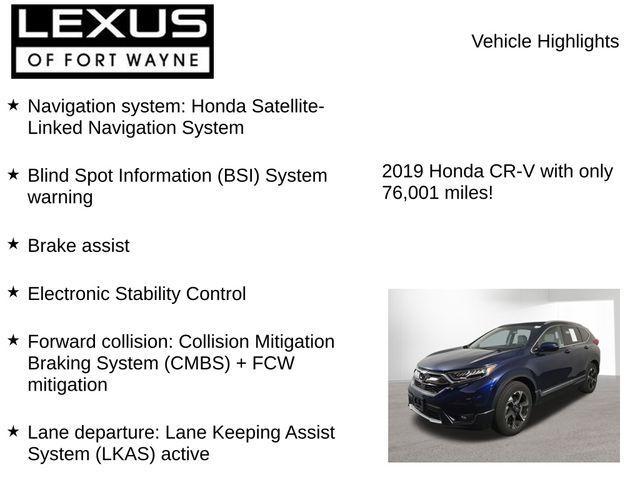 Photo of 2019 Obsidian Blue Pearl Honda CR-V