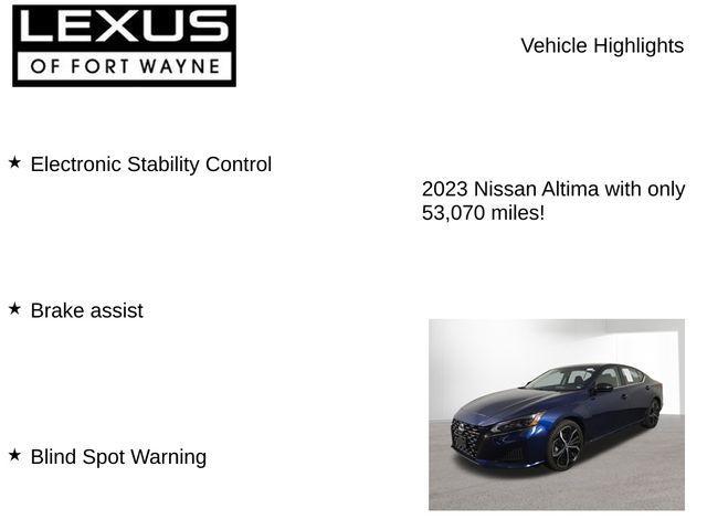 Photo of 2023 Deep Blue Pearl Nissan Altima