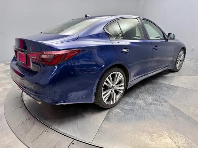 Photo of 2018 Blue INFINITI Q50