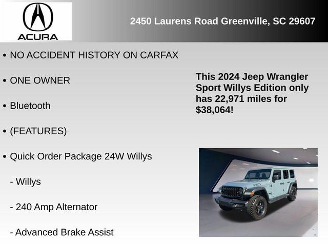 Photo of 2024 Anvil Clear Coat Jeep Wrangler