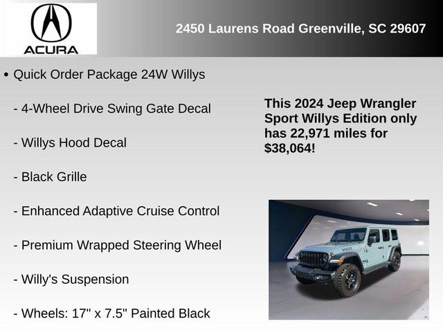 Photo of 2024 Anvil Clear Coat Jeep Wrangler