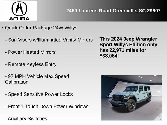 Photo of 2024 Anvil Clear Coat Jeep Wrangler
