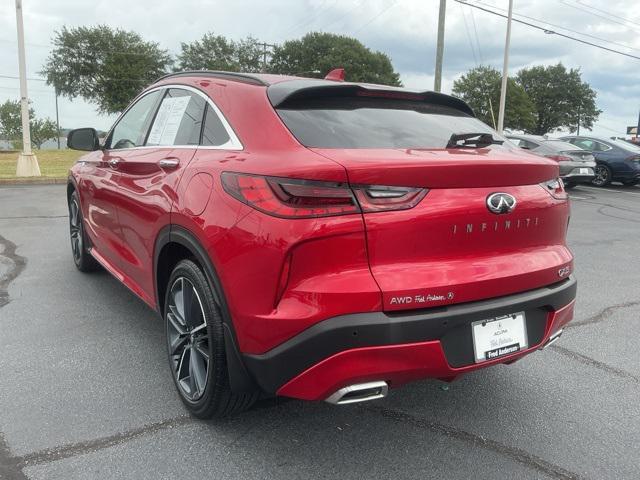 Photo of 2023 Dynamic Sunstone Red INFINITI QX55