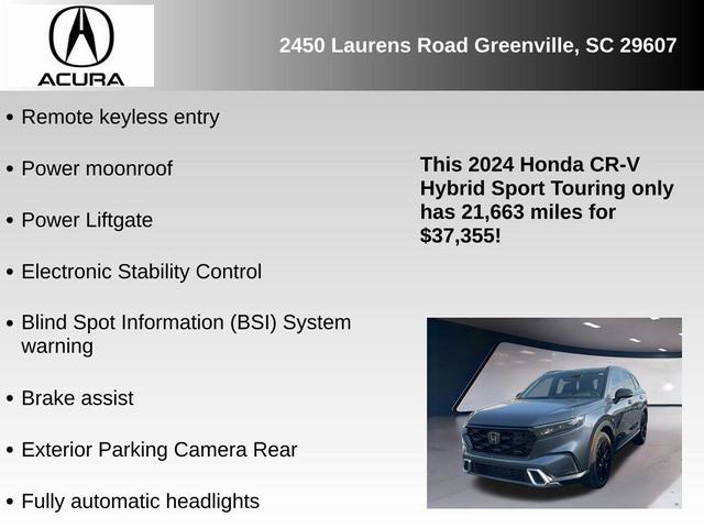 Photo of 2024 Meteorite Gray Metallic Honda CR-V Hybrid