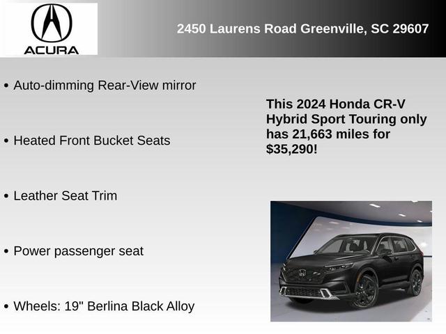 Photo of 2024 Meteorite Gray Metallic Honda CR-V Hybrid