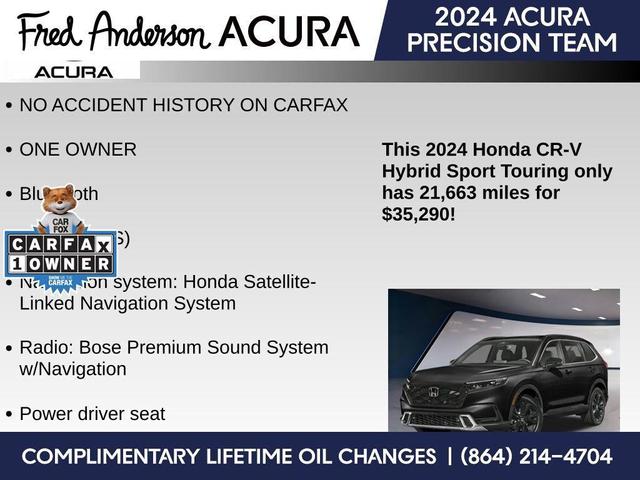 Photo of 2024 Meteorite Gray Metallic Honda CR-V Hybrid