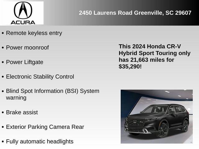 Photo of 2024 Meteorite Gray Metallic Honda CR-V Hybrid