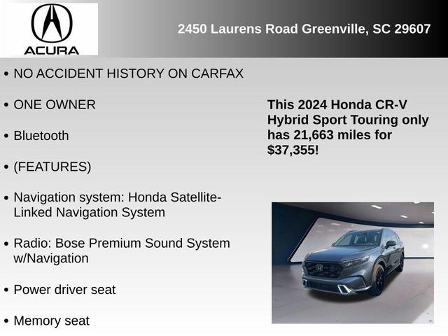 Photo of 2024 Meteorite Gray Metallic Honda CR-V Hybrid
