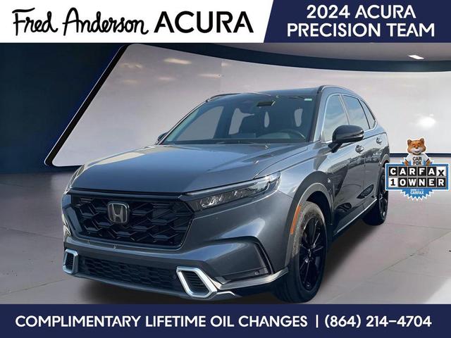 Photo of 2024 Meteorite Gray Metallic Honda CR-V Hybrid