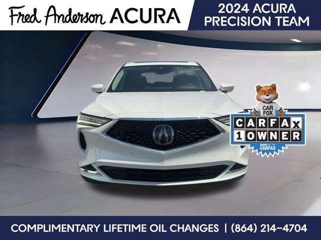 Photo of 2024 Platinum White Pearl Acura MDX