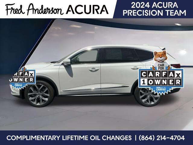 Photo of 2024 Platinum White Pearl Acura MDX