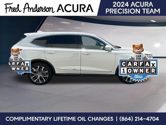 Photo of 2024 Platinum White Pearl Acura MDX