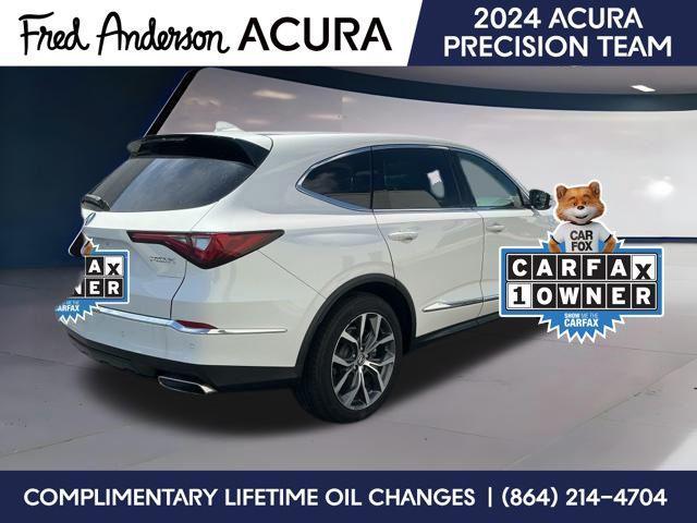 Photo of 2024 Platinum White Pearl Acura MDX