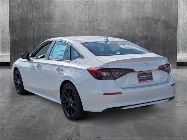 Photo of 2025 Platinum White Pearl Honda Civic Hybrid