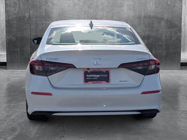 Photo of 2025 Platinum White Pearl Honda Civic Hybrid