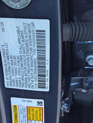 Photo of 2025 Canyon River Blue Metallic Honda Accord Hybrid