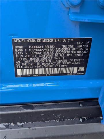 Photo of 2026 Boost Blue Pearl Honda HR-V
