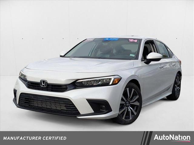 Photo of 2024 Platinum White Pearl Honda Civic