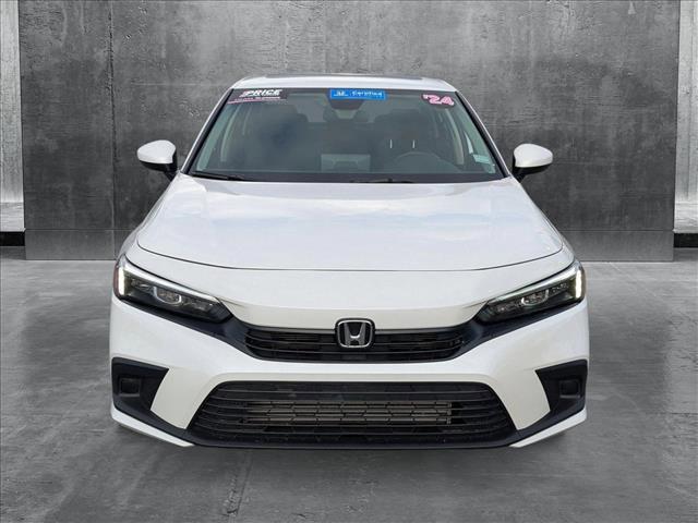 Photo of 2024 Platinum White Pearl Honda Civic