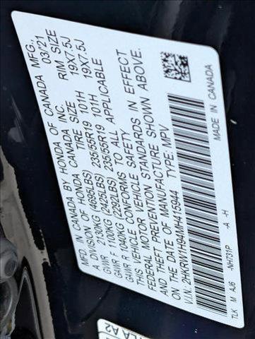 Photo of 2021 Crystal Black Pearl Honda CR-V